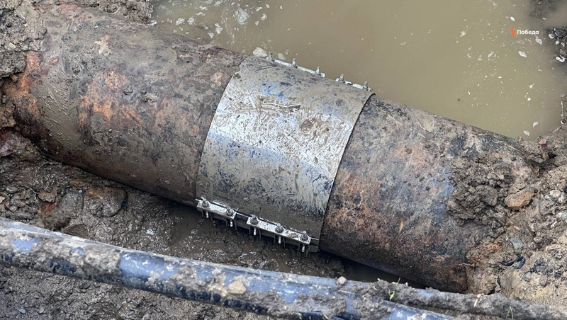 В Невинномысске устранили порыв на центральном водоводе