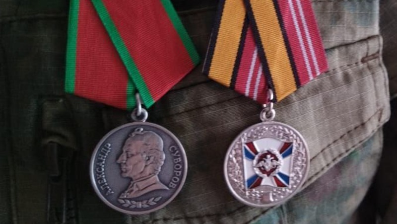 Бойца СВО со Ставрополья наградили медалью за спасение товарищей