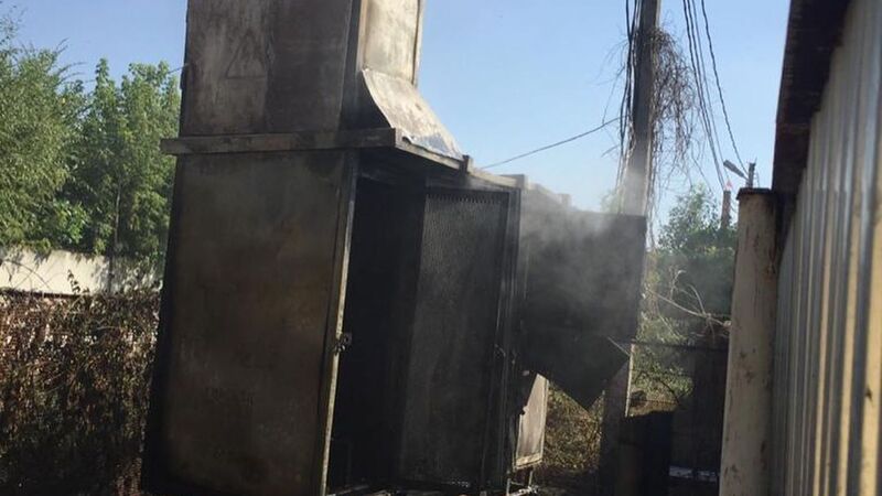  будка сгорела из-за жары на Ставрополье