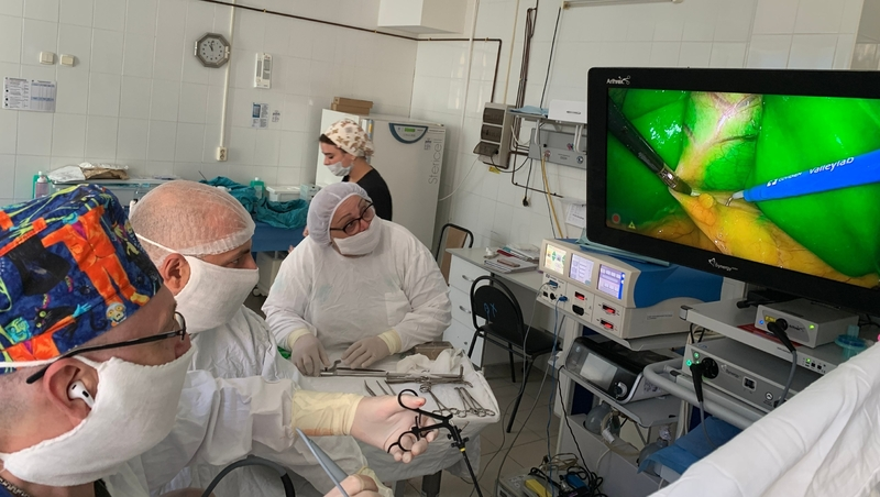 В ставропольской больнице проводят операции с помощью флуоресцентной навигации