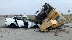 Тяжёлые травмы получил водитель «Приоры» в ДТП на Ставрополье