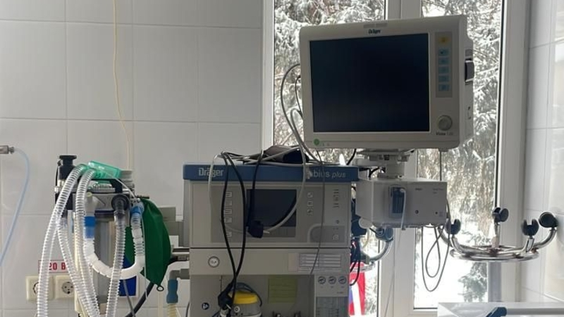 Современный наркозный аппарат установили в онкодиспансере Пятигорска