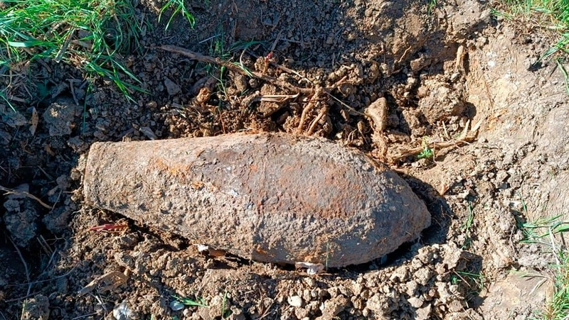Пастух обнаружил авиабомбу времëн Великой Отечественной войны под Анапой