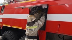 Грузовой автомобиль горел на трассе в Шпаковском округе