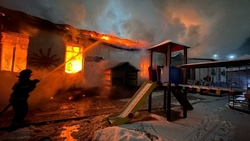 Детский сад сгорел в селе Дагестана в ночь на 14 января