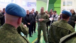 Губернатор Владимиров встретился с бойцами батальона «Ставрополье»