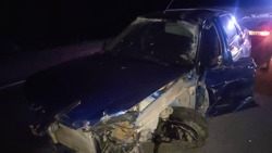 Нетрезвый водитель-лихач протаранил дорожное ограждение на трассе Ставрополья
