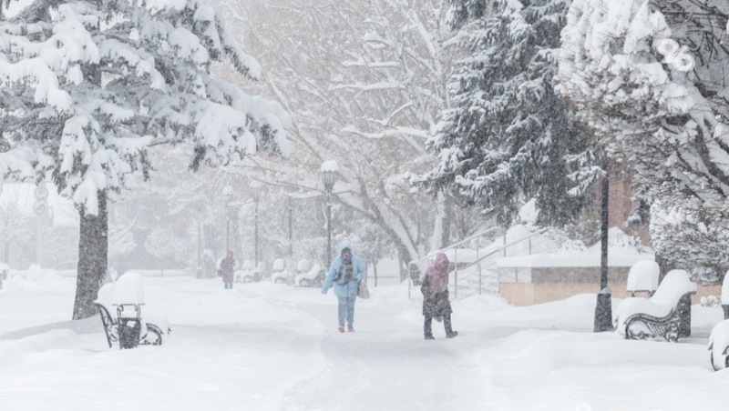 Усиление ветра, снегопад и гололёд ожидается в Ставрополе
