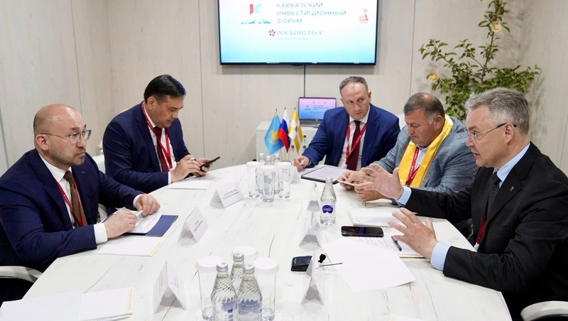 Губернатор Ставрополья и посол Казахстана обсудили экспорт в республику