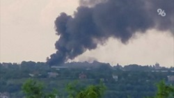 Пожар охватил склад резино-технических изделий в Ставрополе