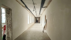 Капремонт в школе-интернате села Русского планируют закончить до конца года