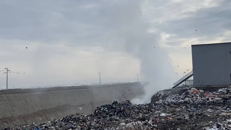 Возгорание свалки в Ингушетии планируют ликвидировать за два дня