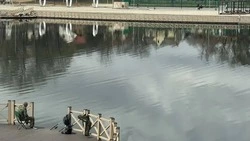 Водолазы обследуют Старое озеро в Кисловодске в преддверии купального сезона