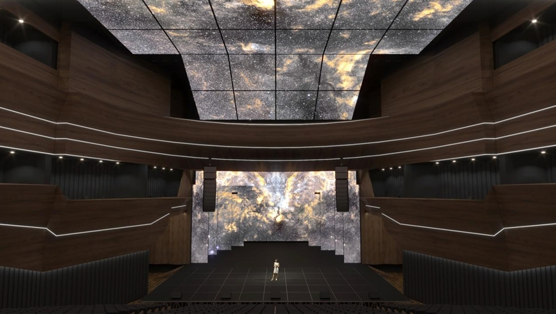 Первый в стране культурный центр с LED-потолком-трансформером строят в Кисловодске