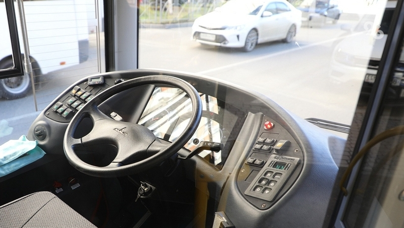 В Грозном запустили экспериментальный автобус с водородным генератором