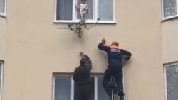 Пятигорские спасатели без техники эвакуировали малышей, стоявших в открытом окне