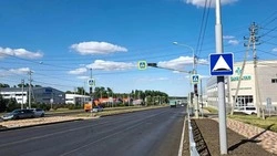 Светофор с кнопкой для пешеходов установили на севере Ставрополя