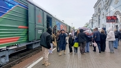 Агитпоезд «Единство в памяти. Сила в подвиге» прибыл в Ставрополь