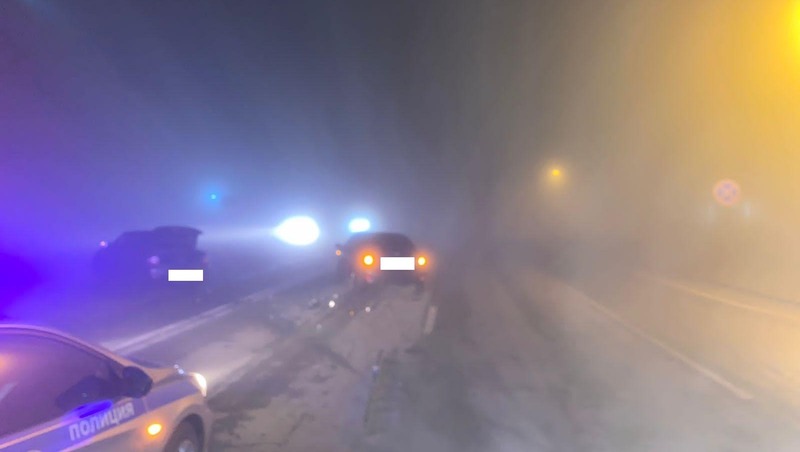 Водитель получил рваную рану головы в полуночном ДТП в Ставрополе