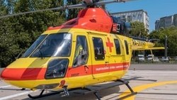 Вертолёт санавиации Ставрополя эвакуировал мужчину, упавшего с высоты