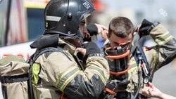 Сухая трава загорелась в ессентукском посёлке РККА