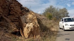 Оползневый холм вызывает опасения у жителей ставропольского села