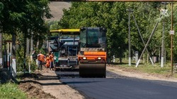 Двухкилометровый отрезок трассы заканчивают ремонтировать на Ставрополье по нацпроекту
