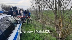 Подростки из Шпаковского округа попали  в больницу после поездки на мотоцикле