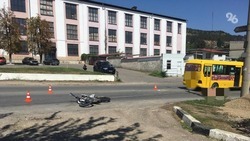 Столкновение с автобусом привело к гибели мотоциклиста в Кисловодске