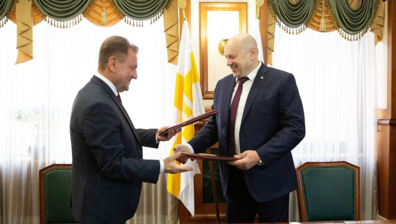 Мэры Ставрополя и Омска договорились о культурном обмене