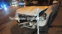 Водитель и пассажирка иномарки пострадали в ДТП в Ставрополе