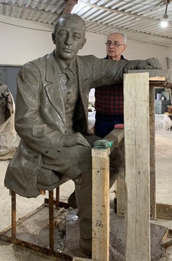 Скульптура Сергея Рахманинова украсит музыкальную школу в Кисловодске