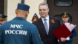 Губернатор Владимиров наградил отличившихся ставропольских пожарных