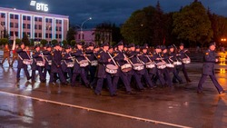 Первую репетицию парада Победы провели ночью в Ставрополе