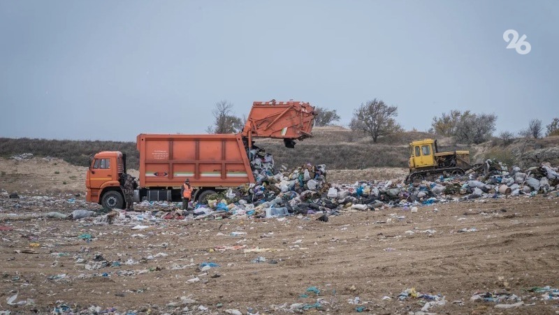 В новогодние праздники регоператоры Ставрополья вывезли больше 17 тысяч тонн мусора