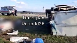 Две иномарки и грузовая «Газель» столкнулись в Георгиевском округе — двое погибли, один пострадал