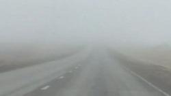 На ставропольские трассы вновь опустился туман
