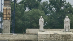 Памятник солдатам ВОВ реконструируют в Курском округе