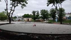 Сквер у отдела ЗАГСа начали благоустраивать в Ессентуках