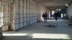 Строители школы на севере Ставрополя приступят к отделке фасада