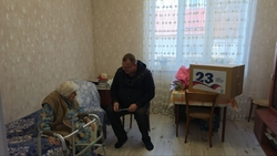 Поздравления с 23 февраля приняла 102-летняя участница ВОВ на Ставрополье