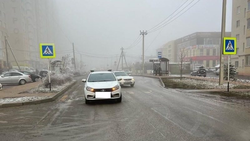 Девушку сбили на пешеходном переходе в Ставрополе 