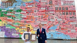 Ставропольскую песчаную карту боевых действий включили в книги рекордов