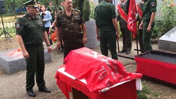 В Минераловодском округе захоронили останки лётчика Красной армии