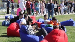 Чемпионаты, площадки для детей и шоу мыльных пузырей – как прошло открытие нового сквера в Ставрополе 