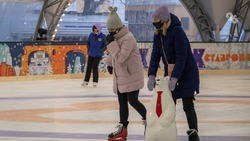 Более 40 тысяч человек посетили за сезон ледовый каток в центре Ставрополя