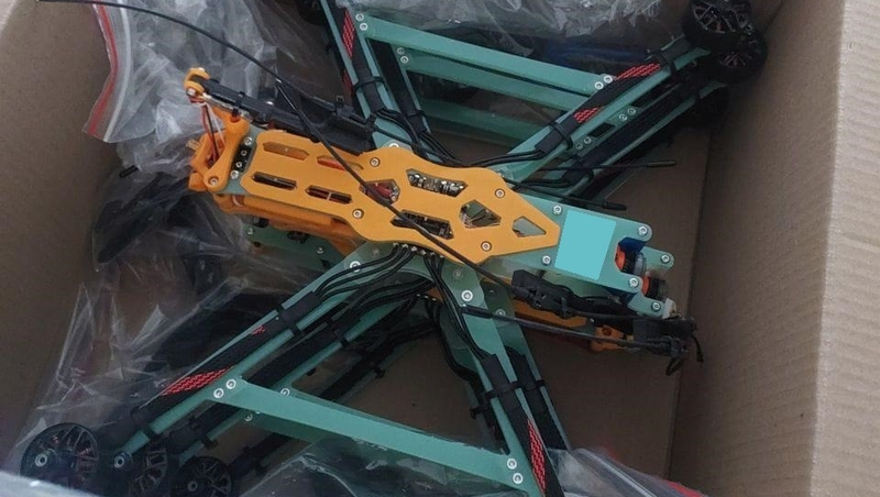 Посылку из Железноводска доставили на линию соприкосновения