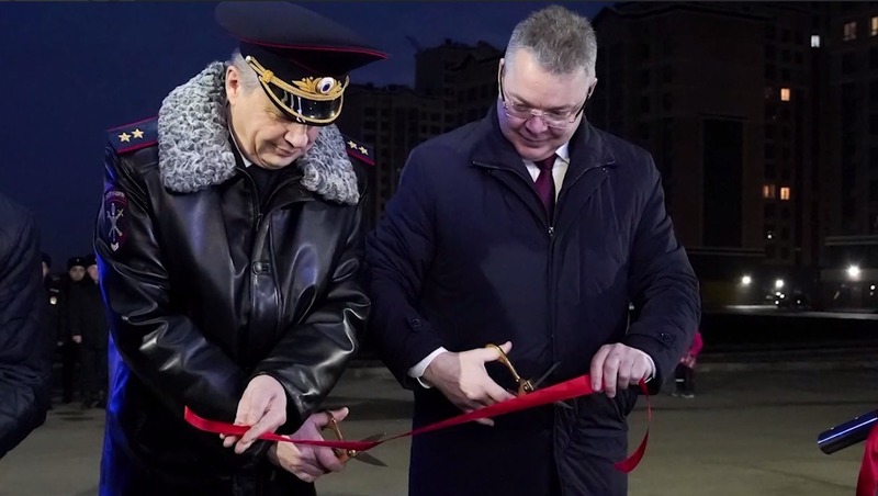 Губернатор Ставрополья открыл в краевой столице новый участковый пункт полиции