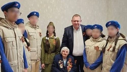 102-летнюю участницу ВОВ поздравили с 8 марта в Предгорном округе