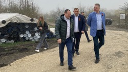 Чистая вода для сёл и хуторов: губернатор Владимиров проверил строительство водовода в Предгорье